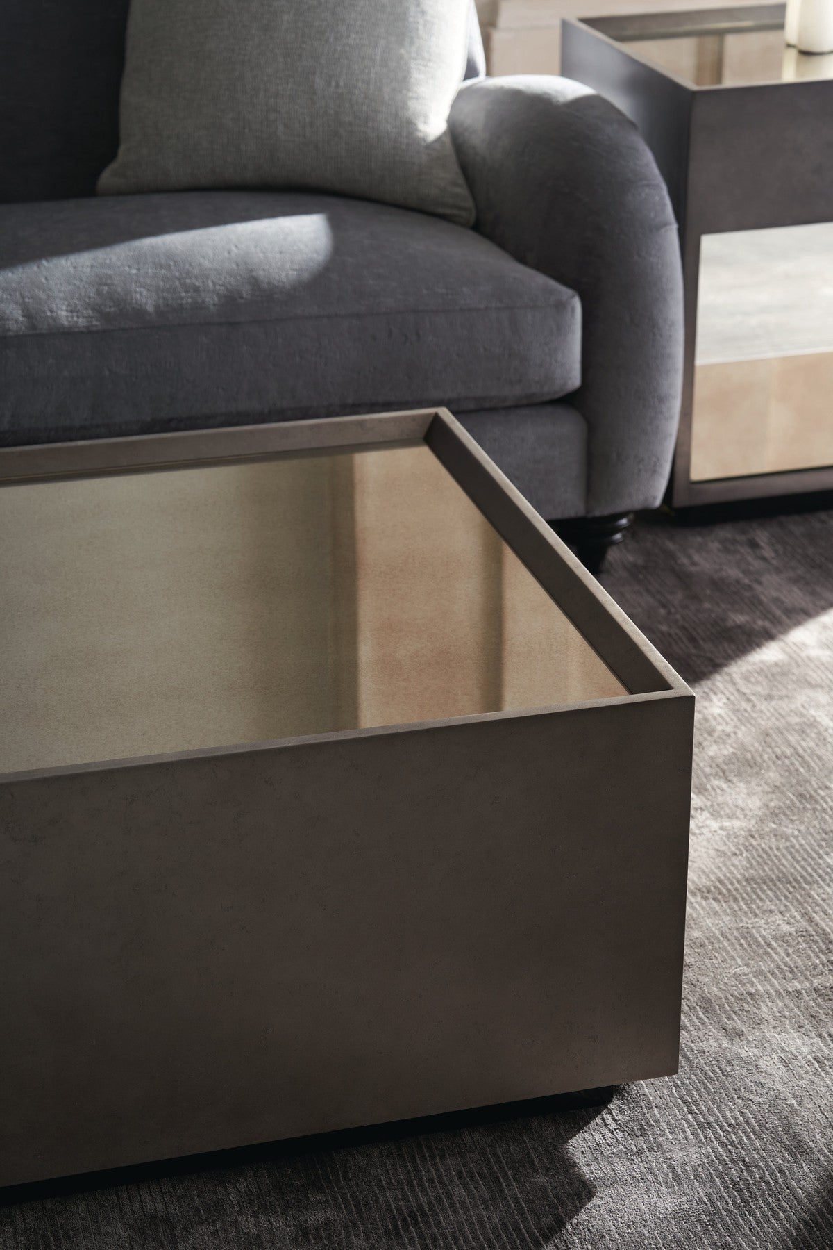 Dark Matter Cocktail Table  - Grey, Black