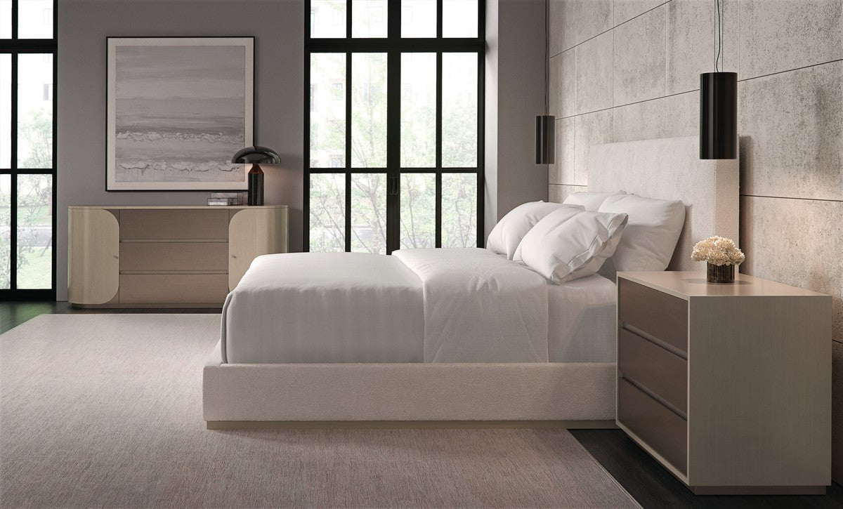 The Boutique Bed - King  - White, Natural