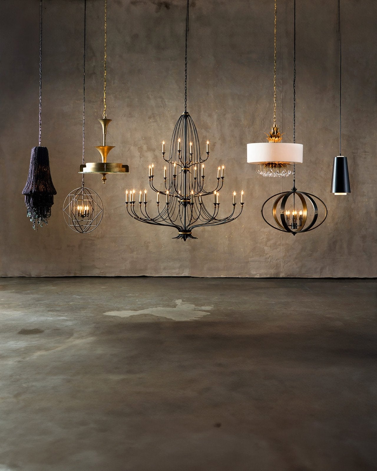 Folgate Grande Black Chandelier