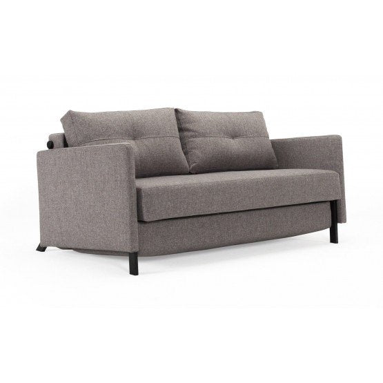 Cubed 02 deluxe sofa W/ARMS (QUEEN)-Innovation Living-INNO-94-744029020521-2-SofasMixed Dance Grey-1-France and Son