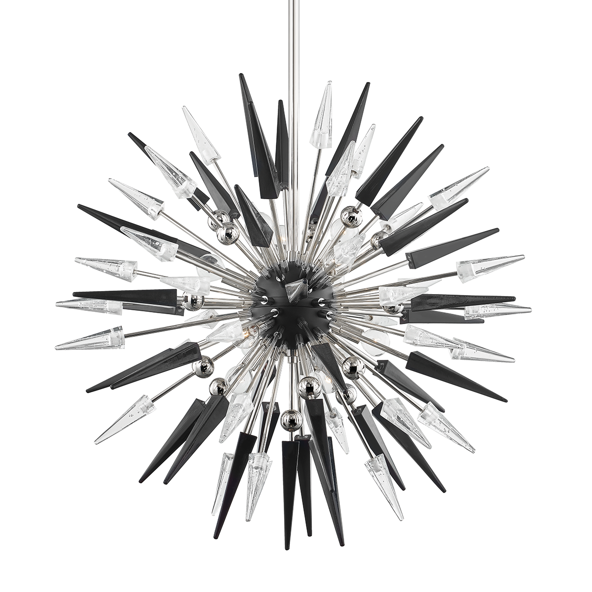 Sparta 12 Light Chandelier-Hudson Valley-HVL-9031-PN-ChandeliersPolished Nickel-2-France and Son