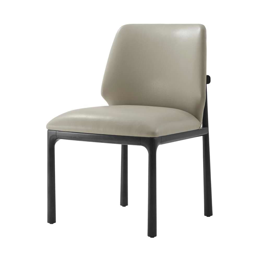 Kesden Dining Side Chair-Theodore Alexander-THEO-TA40038.2BIG-Dining Side ChairSilent Black-II-4-France and Son