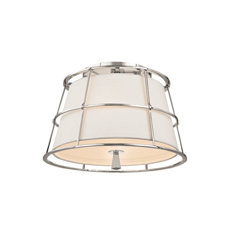 Savona 2 Light Semi Flush-Hudson Valley-HVL-9814-PN-Flush MountsPolished Nickel-3-France and Son