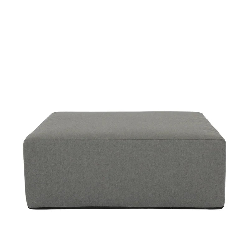 Outdoor Ottomans 48" Square Coffee Table/Ottoman in Heritage Granite