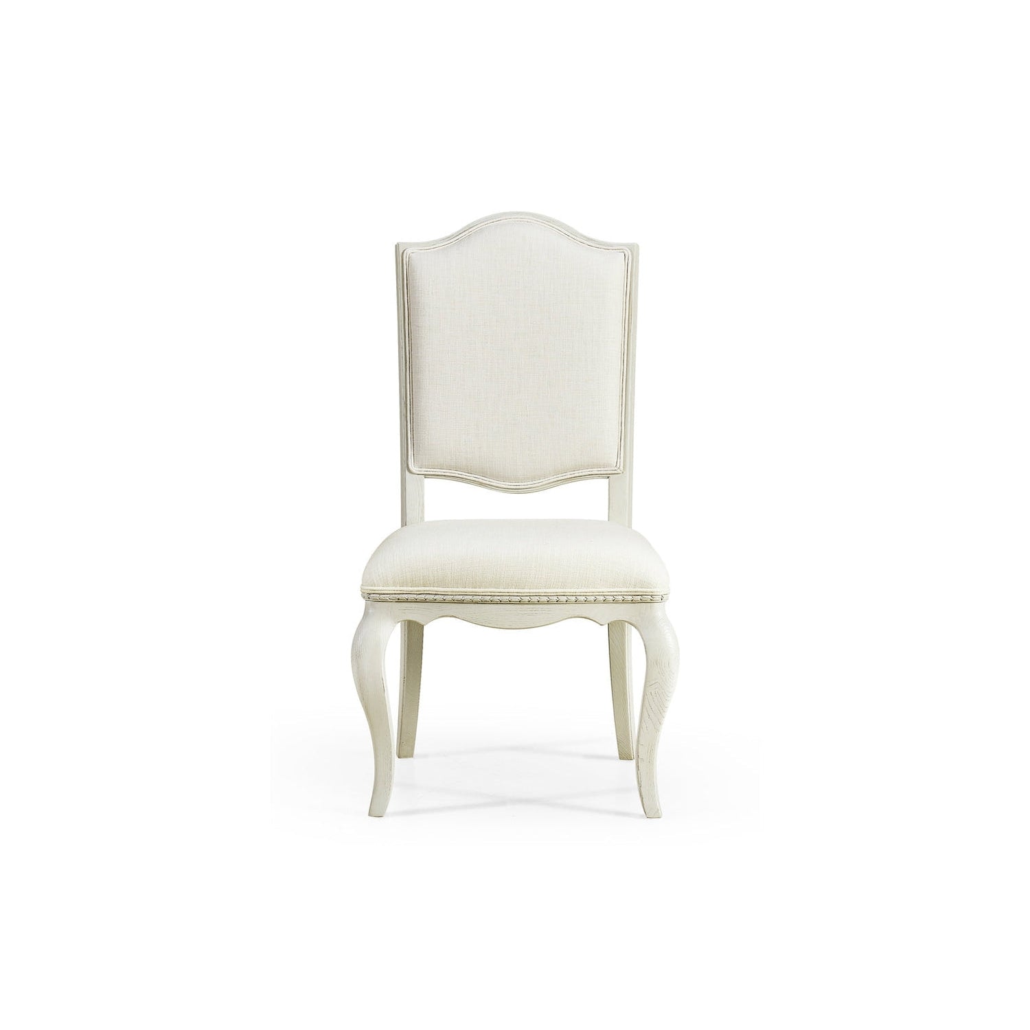 Undulatus Dining Side Chair-Jonathan Charles-JCHARLES-002-2-131-CHK-Dining ChairsChalky White-3-France and Son