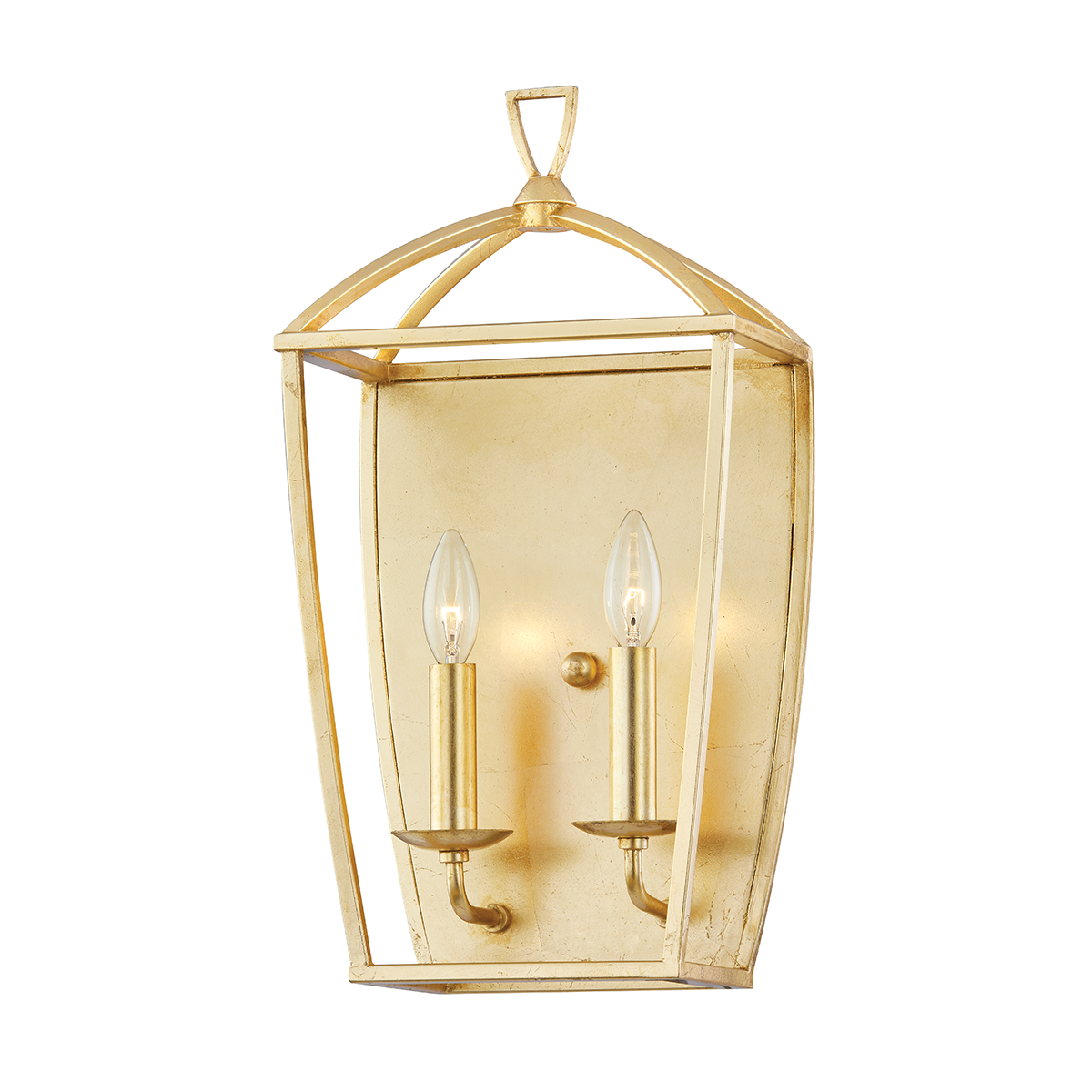 Bryant 2 Light Wall Sconce-Hudson Valley-HVL-8302-GL-Wall LightingGold Leaf-2-France and Son