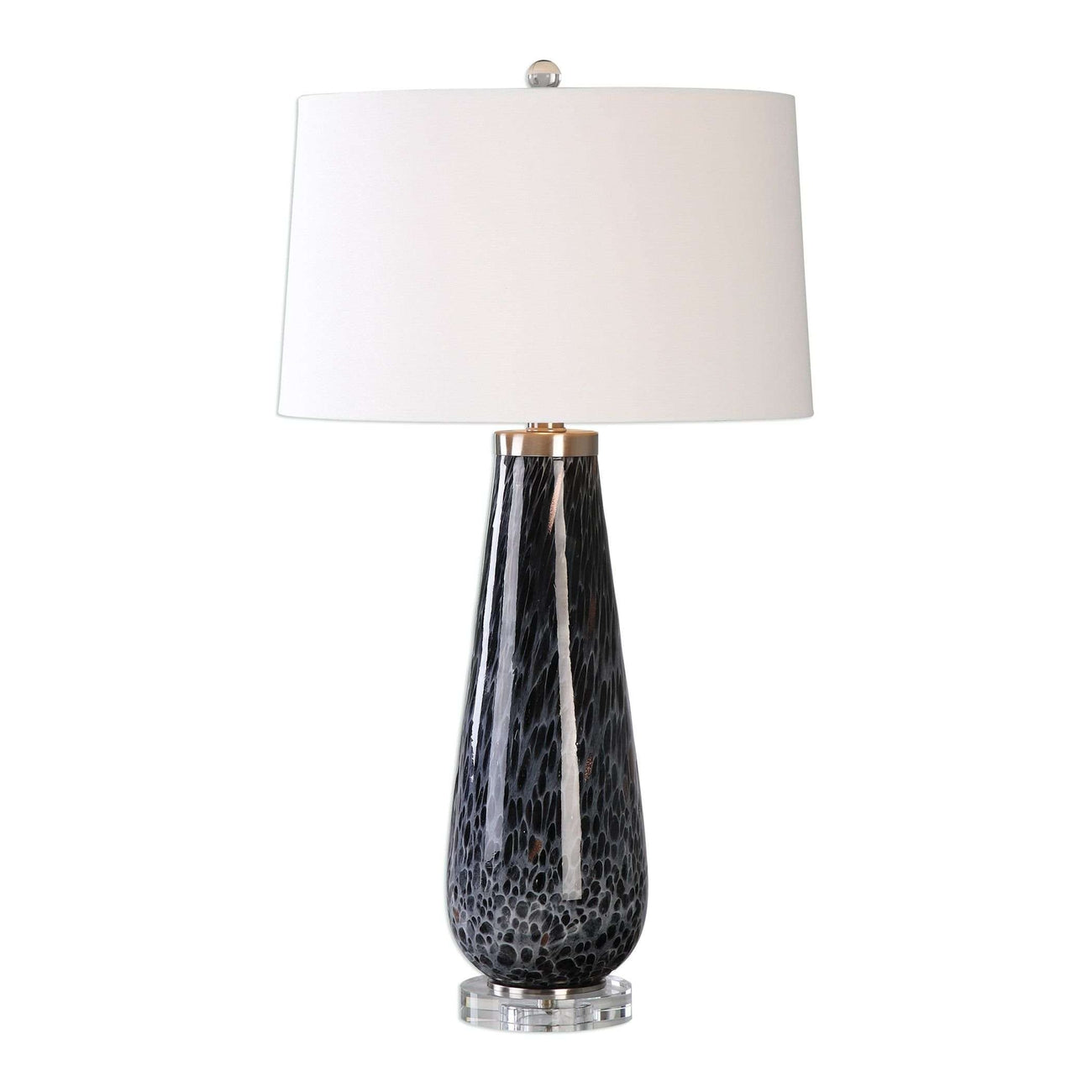 Marchiazza Dark Charcoal Table Lamp-Uttermost-UTTM-27156-Table Lamps-1-France and Son