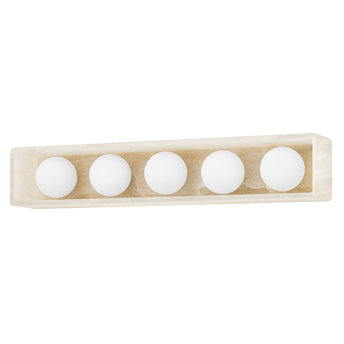 Budnick 5 Light Bath Bracket-Hudson Valley-HVL-2325-AGB-Wall Lighting-1-France and Son