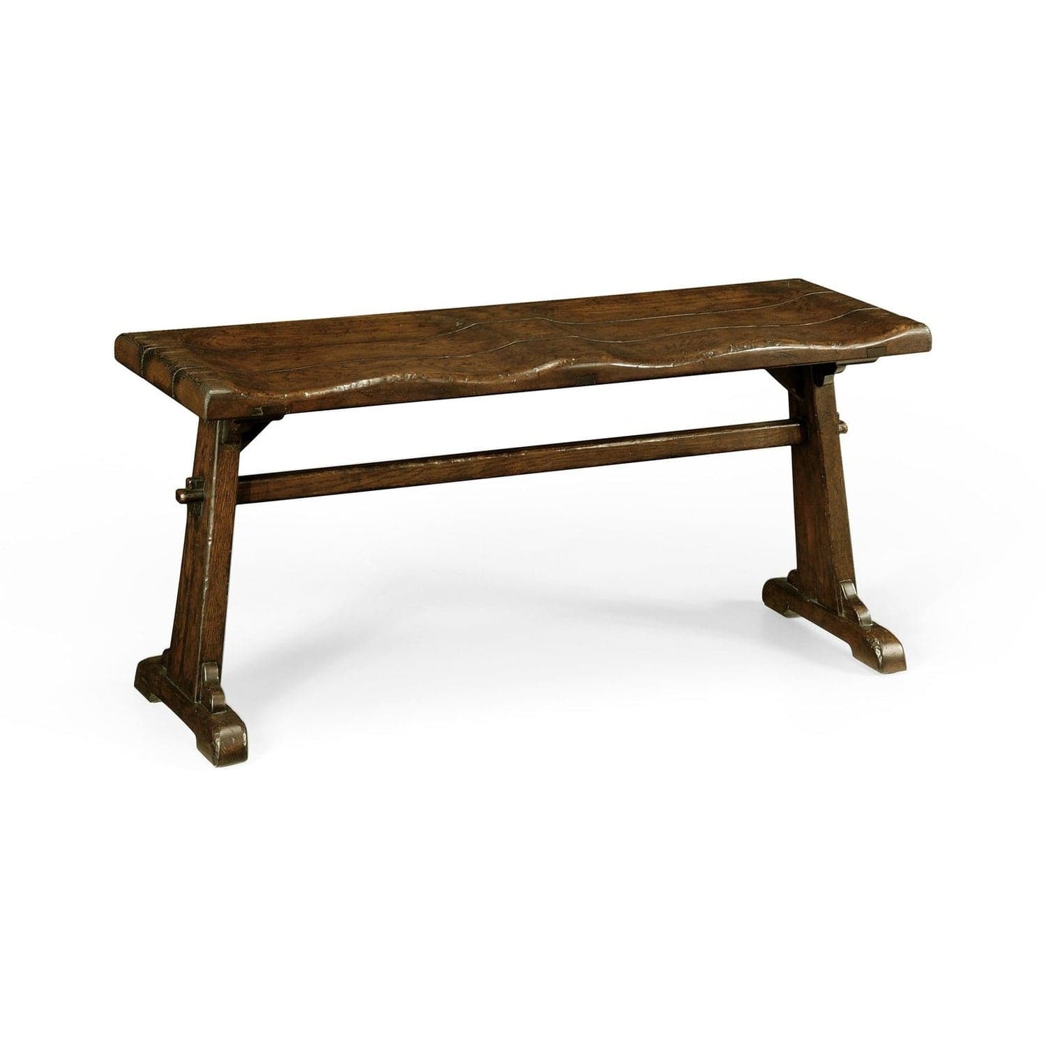 Dark Oak Tavern Dining Bench-Jonathan Charles-JCHARLES-494441-TDO-Benches-1-France and Son