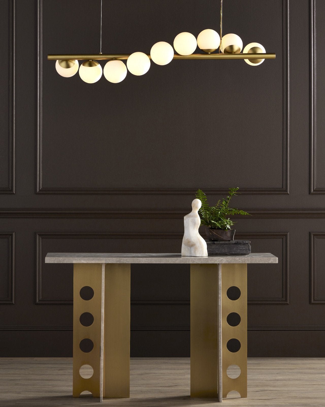 Barcarolle Linear Chandelier