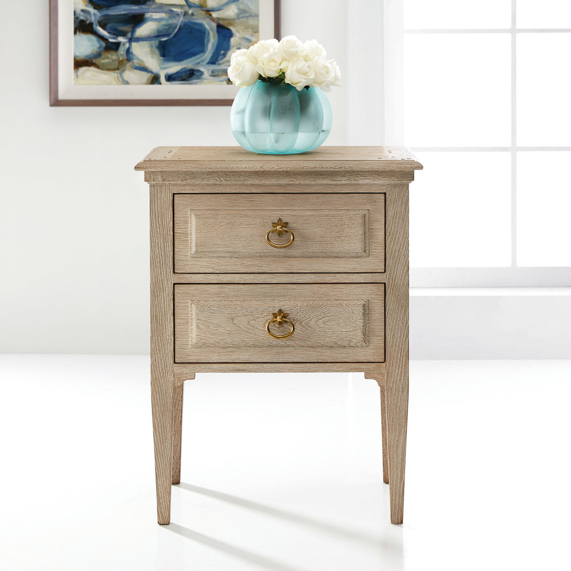 Weathered Oak Bedside 24"-Modern History-MODERN-MH1104F01-Sideboards & Credenzas-2-France and Son