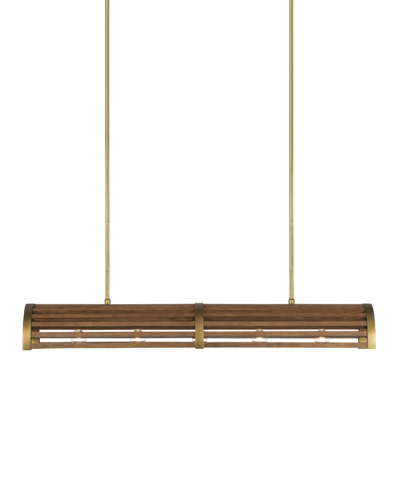 Woodbine Chestnut Rectangular Chandelier