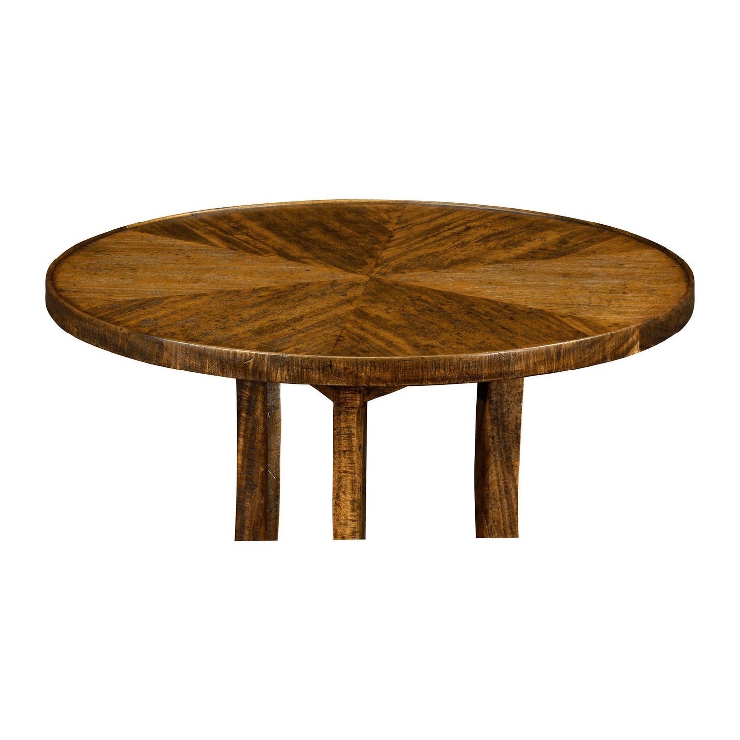 Casual Round Lamp Table-Jonathan Charles-JCHARLES-491022-CFW-Side TablesCountry Walnut-8-France and Son