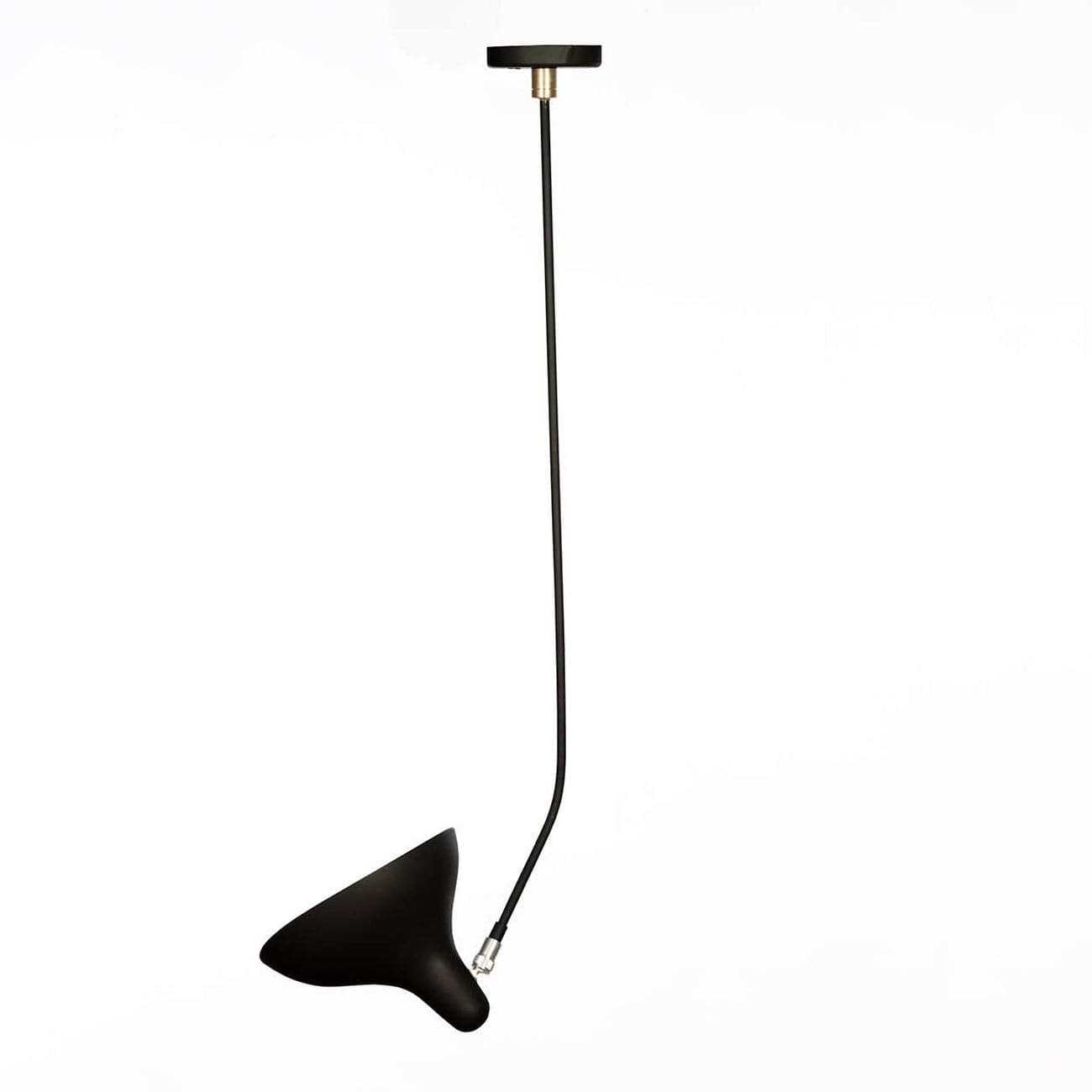 Mid-Century Modern Reproduction Mantis BS4 Ceiling Lamp - Black Inspired by Bernard Schottlander