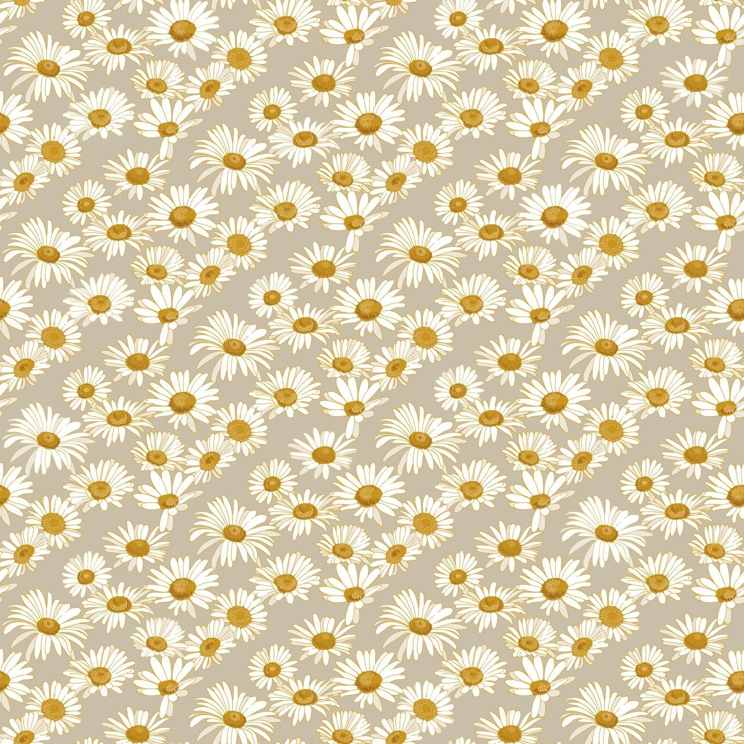 Daisies Peel And Stick Wallpaper By Novogratz-Tempaper & Co.-Tempaper-DA477-Decor-1-France and Son