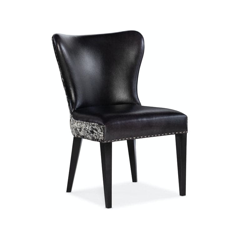 Kale Accent Chair with Dark Brindle HOH-Hooker-HOOKER-DC102-097-Dining ChairsBlack-4-France and Son