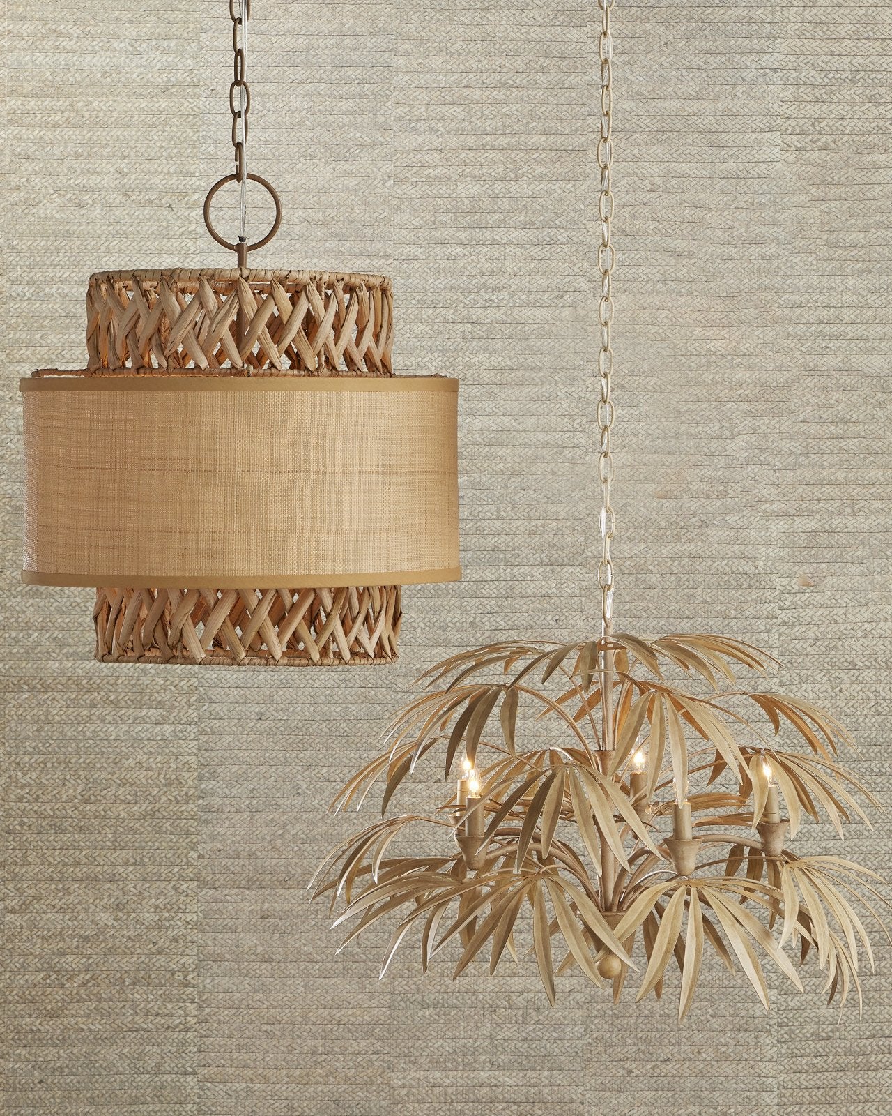 Calliope Coco Cream Chandelier