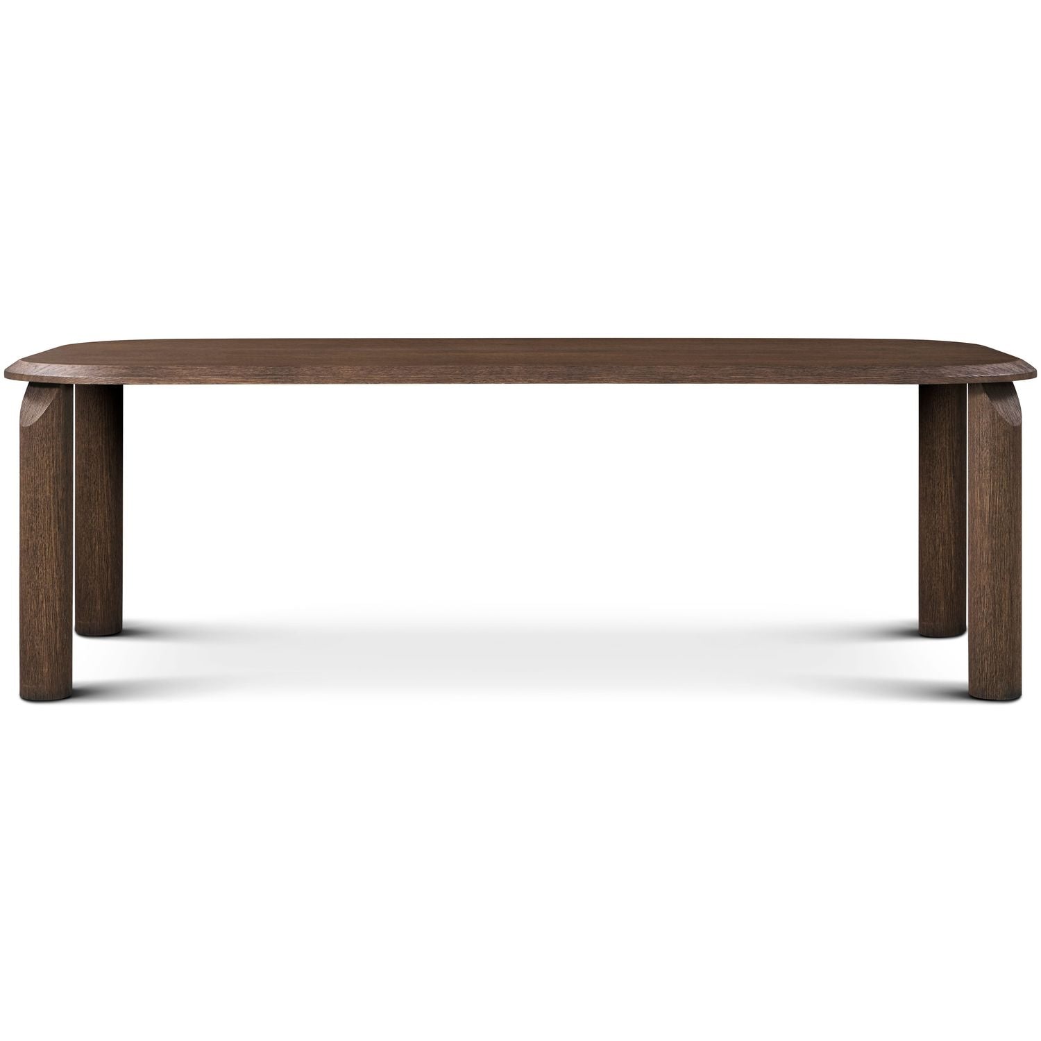 Vienna Rectangular Dining Table - Classic / Brown