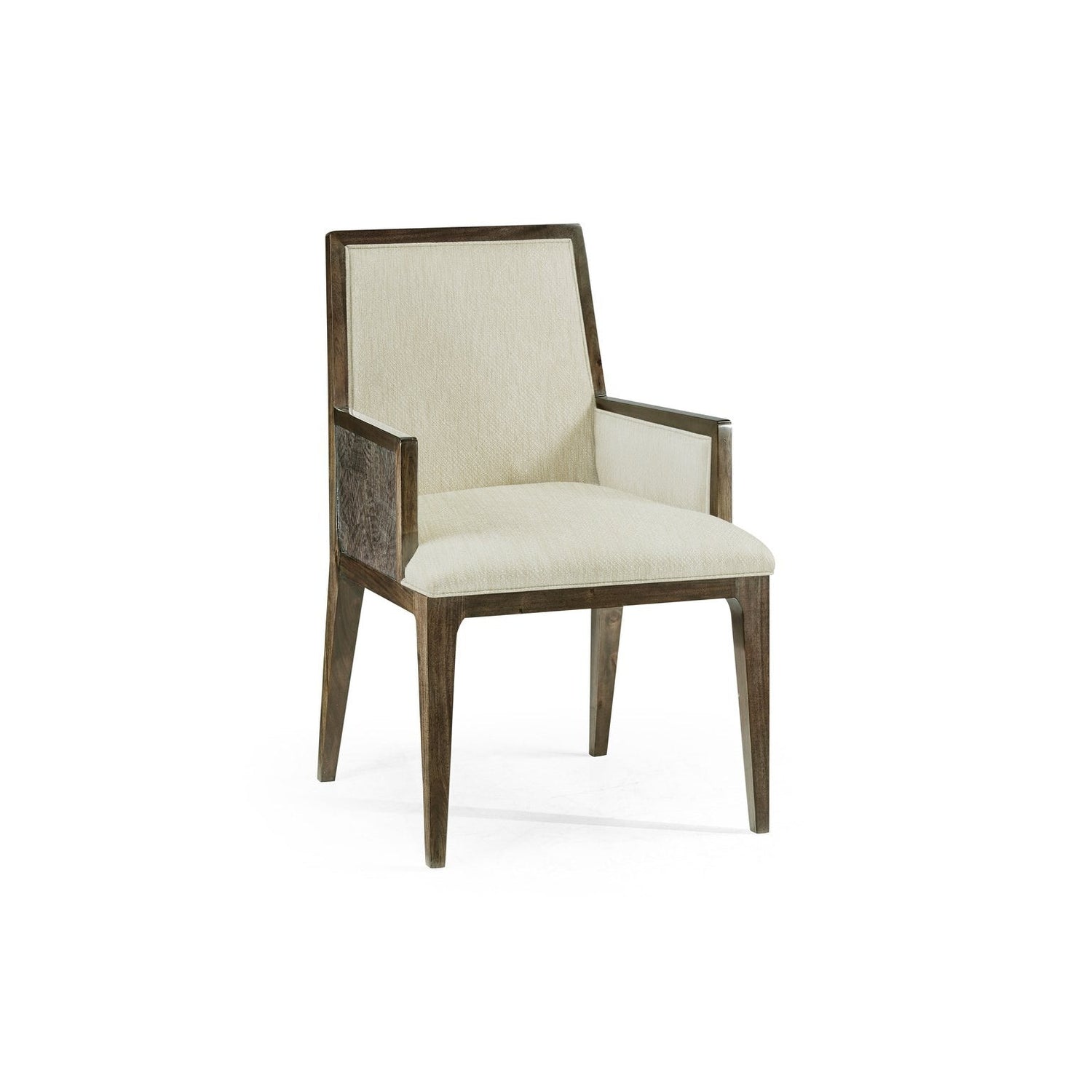 Gatsby Random Cut Dining Arm Chair-Jonathan Charles-JCHARLES-500328-AC-WGE-F300-Dining ChairsCastaway-2-France and Son