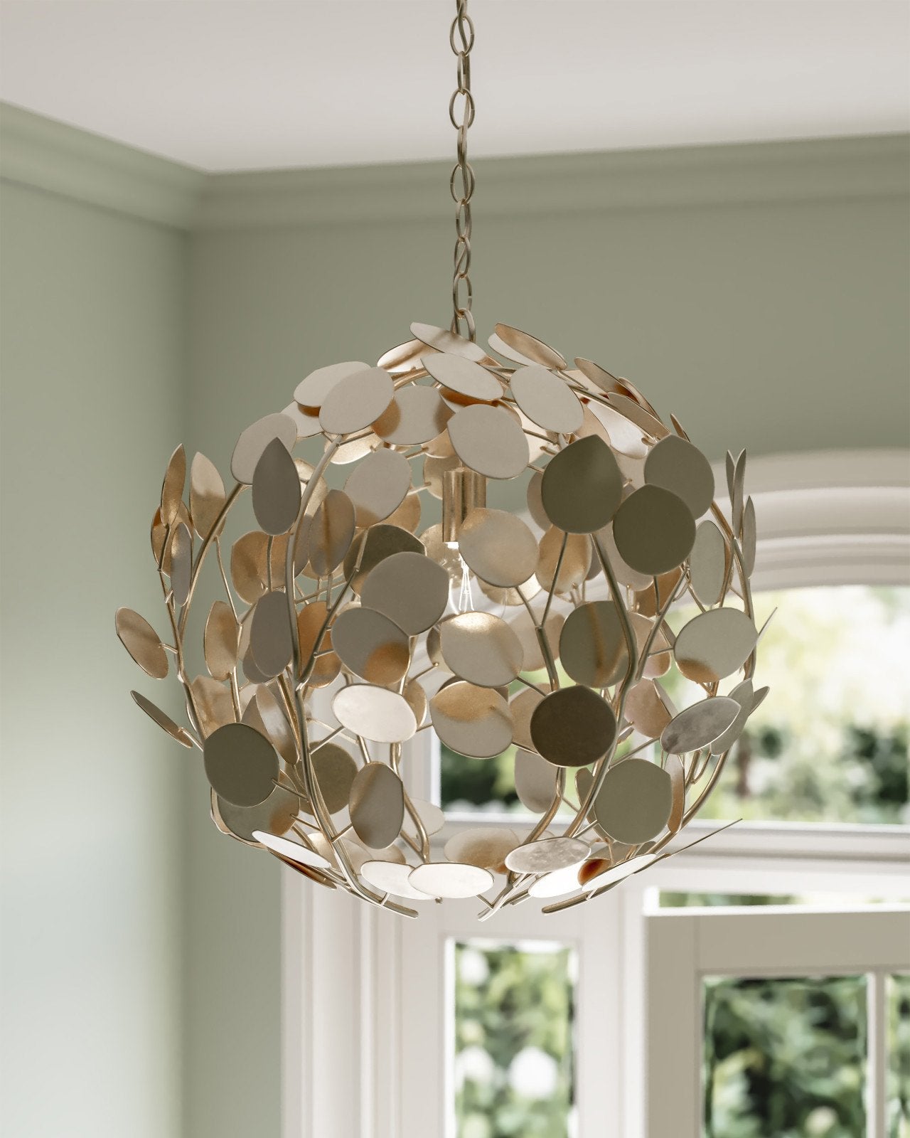 Lunaria Orb Chandelier