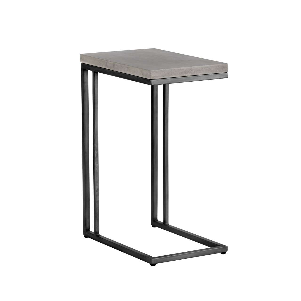 Sawyer C Shaped End Table-Sunpan-SUNPAN-102166-Side Tables-1-France and Son