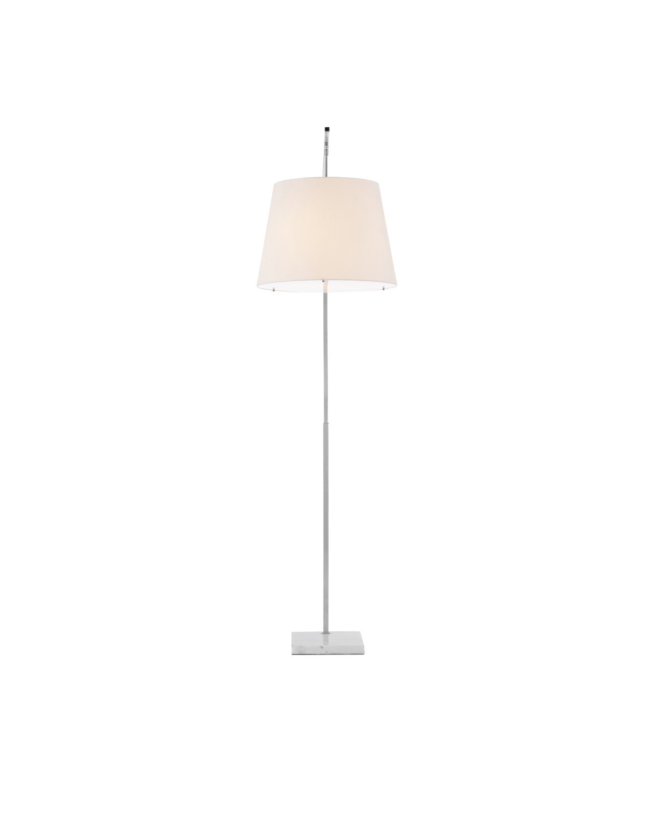 Cloister Large Nickel Floor Lamp