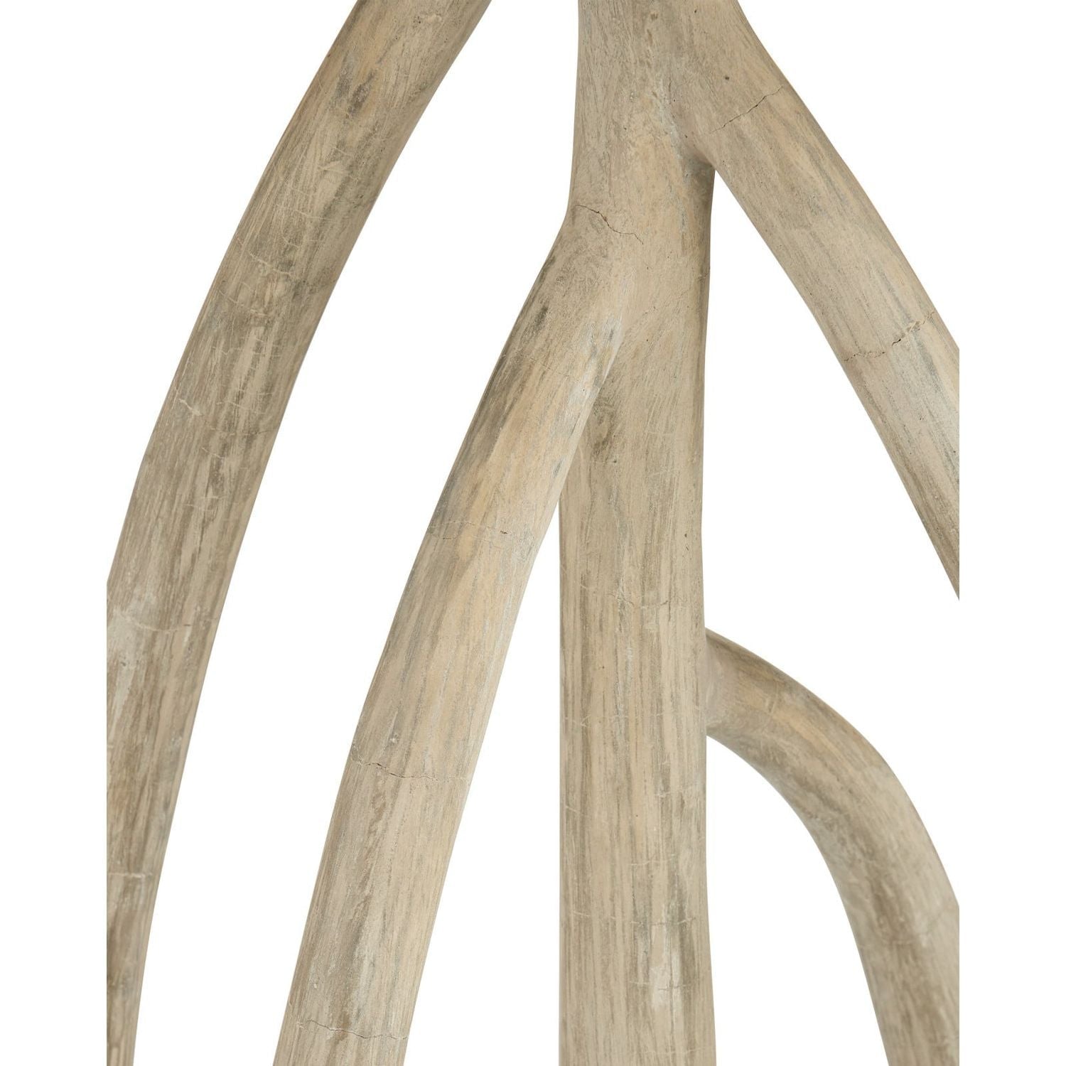 Alternate view of Mangal Accent Table, featuring portland finish, concrete, wrought iron, and a compact round accent surface.