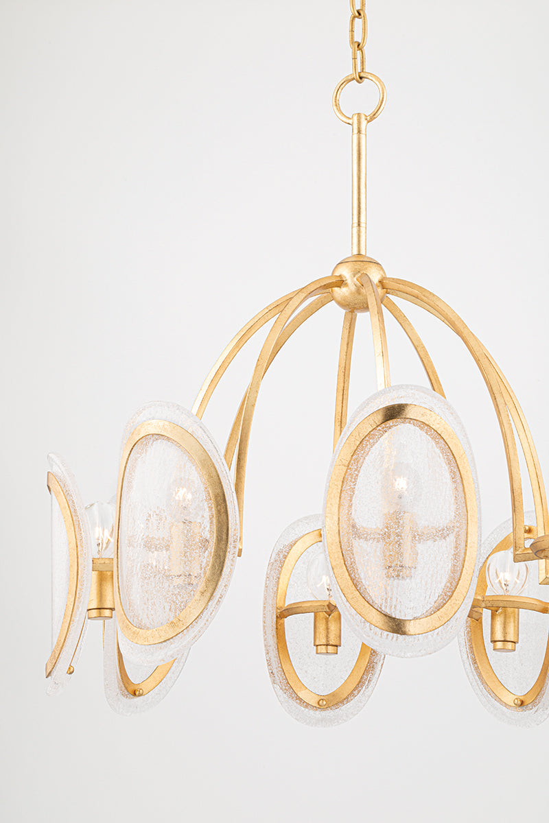 Danes 12 Light Chandelier Vintage Gold Leaf-Hudson Valley-HVL-1534-VGL-Chandeliers-3-France and Son