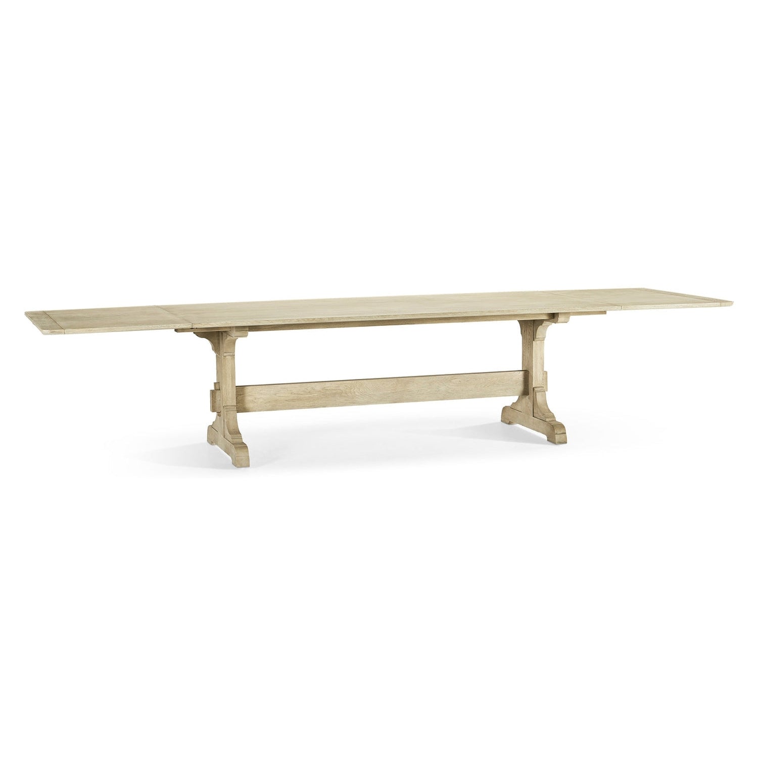 Epoch Trestle Dining Table-Jonathan Charles-JCHARLES-003-2-A50-STO-Dining TablesWhite-3-France and Son