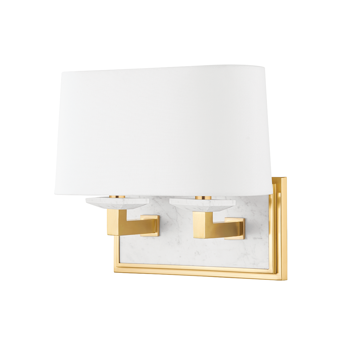 Elwood - 2 Light Bath Bracket-Hudson Valley-HVL-4072-AGB-Bathroom VanityAged Brass-1-France and Son