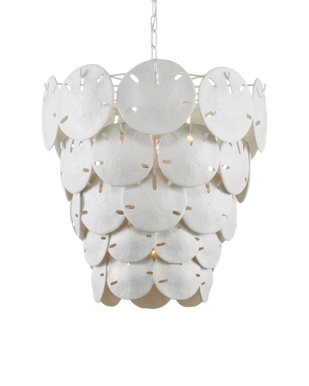 Tulum White Chandelier