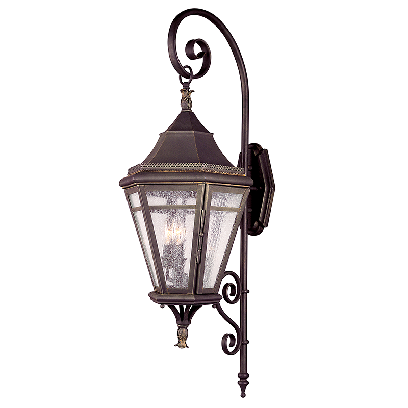 Morgan Hill 3 Light Wall Lantern-Troy Lighting-TROY-B1272NR-Outdoor Post Lanterns-1-France and Son