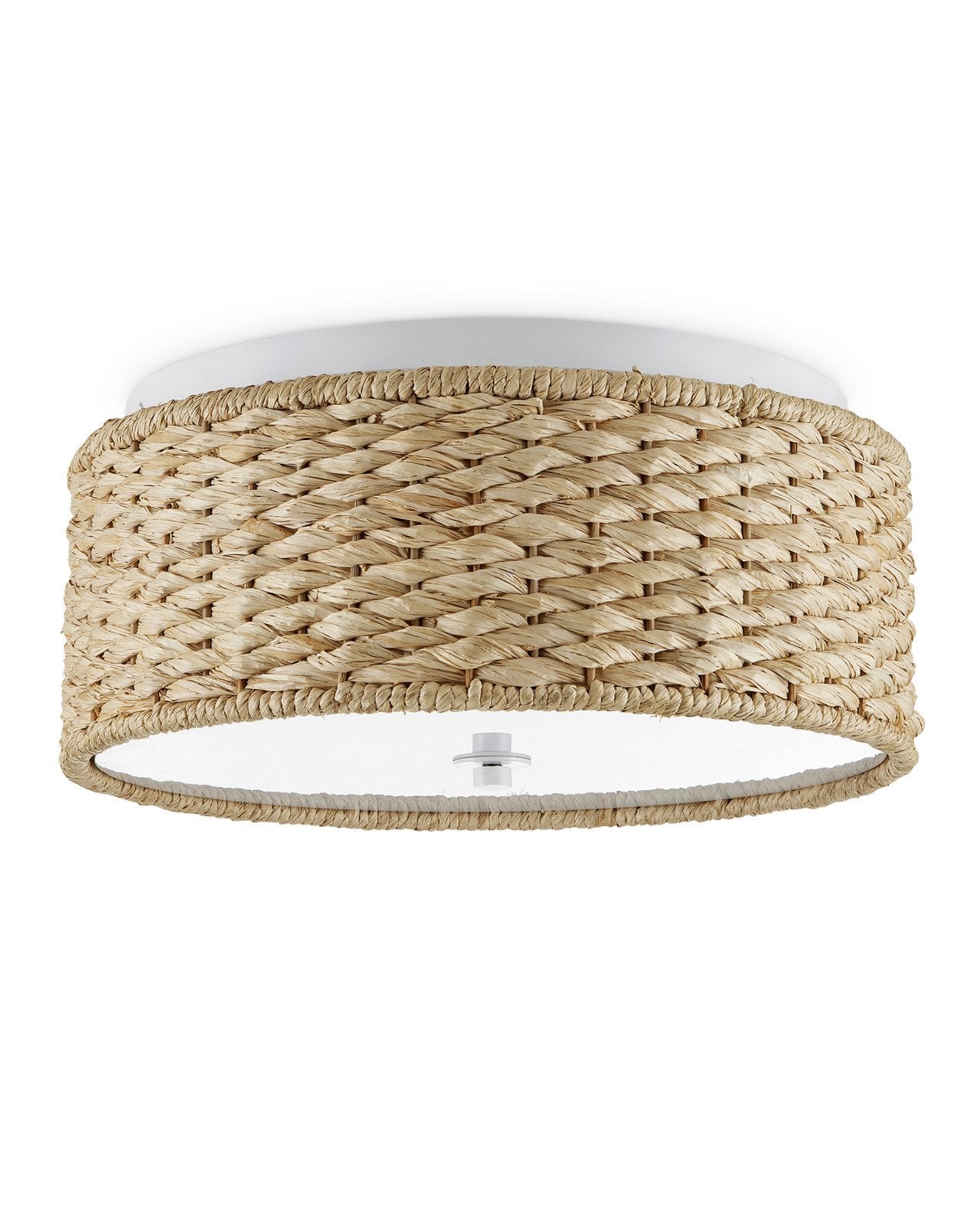 Colchester Raffia Flush Mount