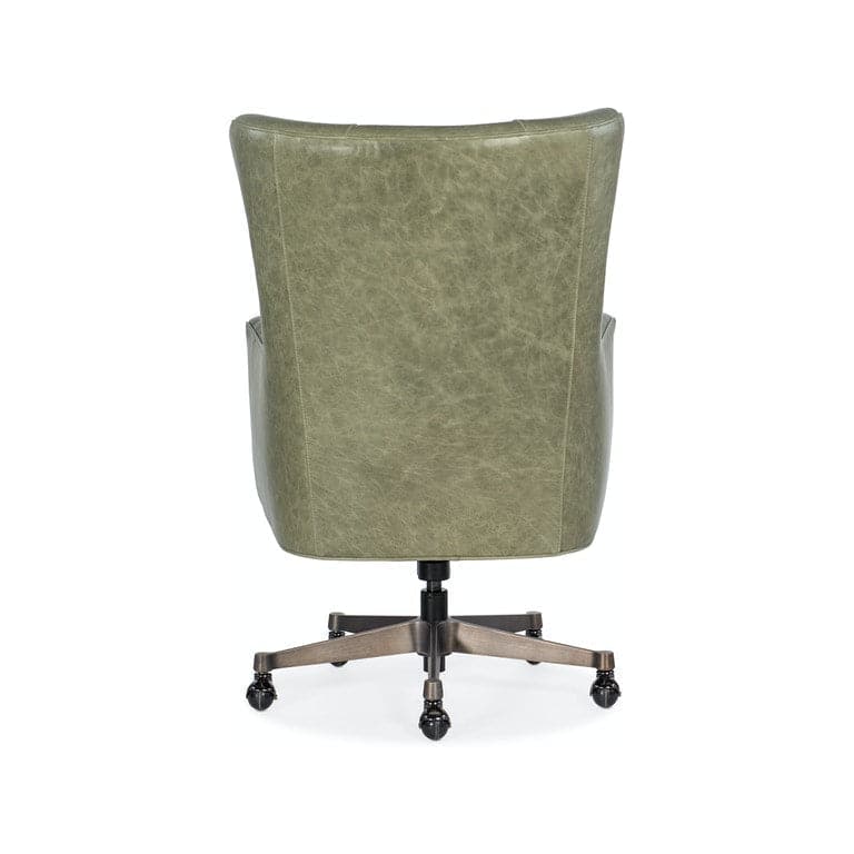 Brinley Executive Swivel Tilt Chair-Hooker-HOOKER-EC466-031-Task ChairsGreen-3-France and Son