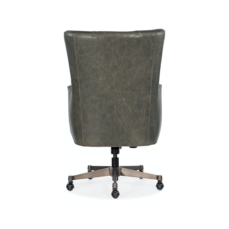 Brinley Executive Swivel Tilt Chair-Hooker-HOOKER-EC466-031-Task ChairsGreen-4-France and Son