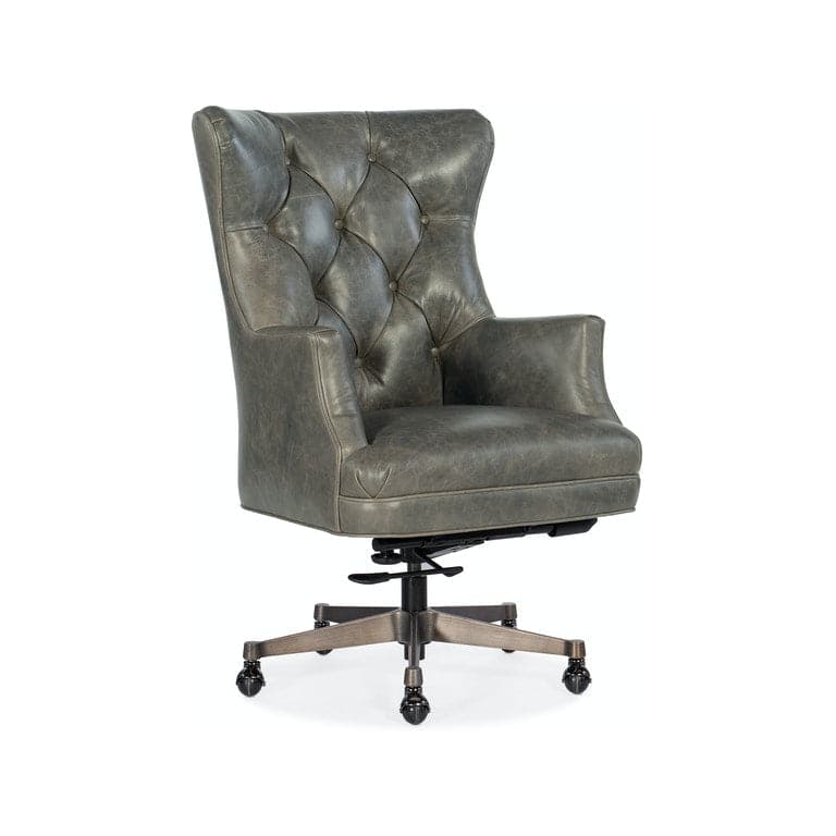 Brinley Executive Swivel Tilt Chair-Hooker-HOOKER-EC466-091-Task ChairsGrey-2-France and Son