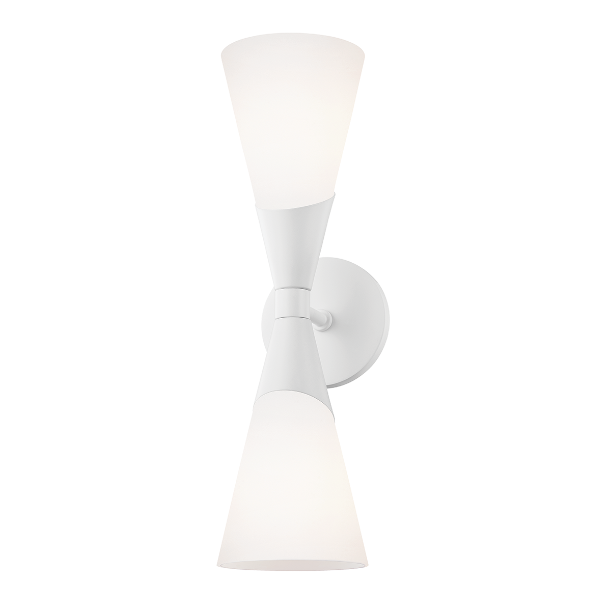 Parker 2 Light Wall Sconce-Mitzi-HVL-H312102-WH-Outdoor Wall SconcesWhite-2-France and Son