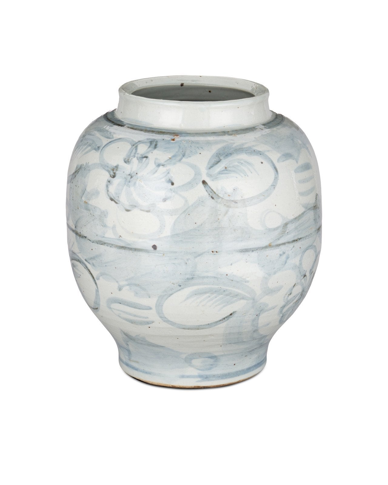 Ming-Style Countryside Large Preserve Pot