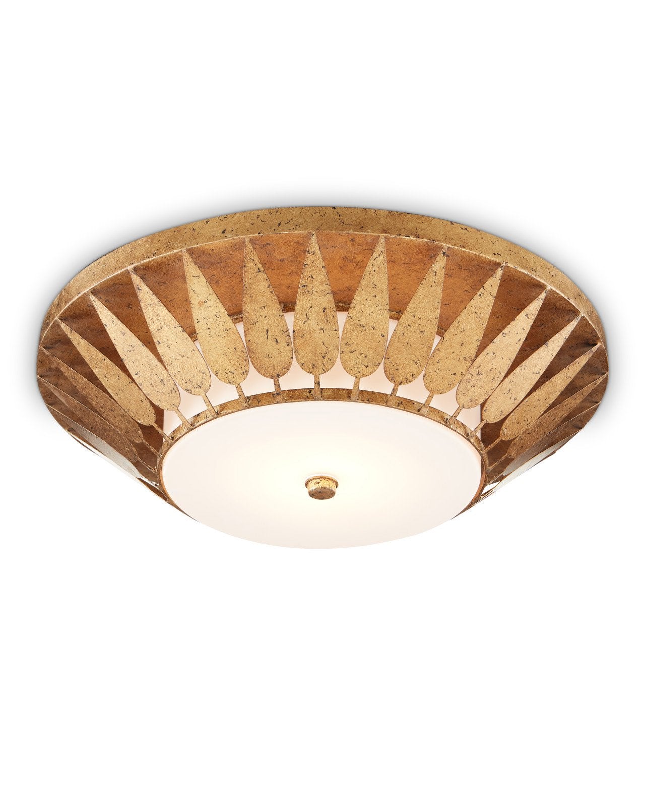 Floris Gold Flush Mount