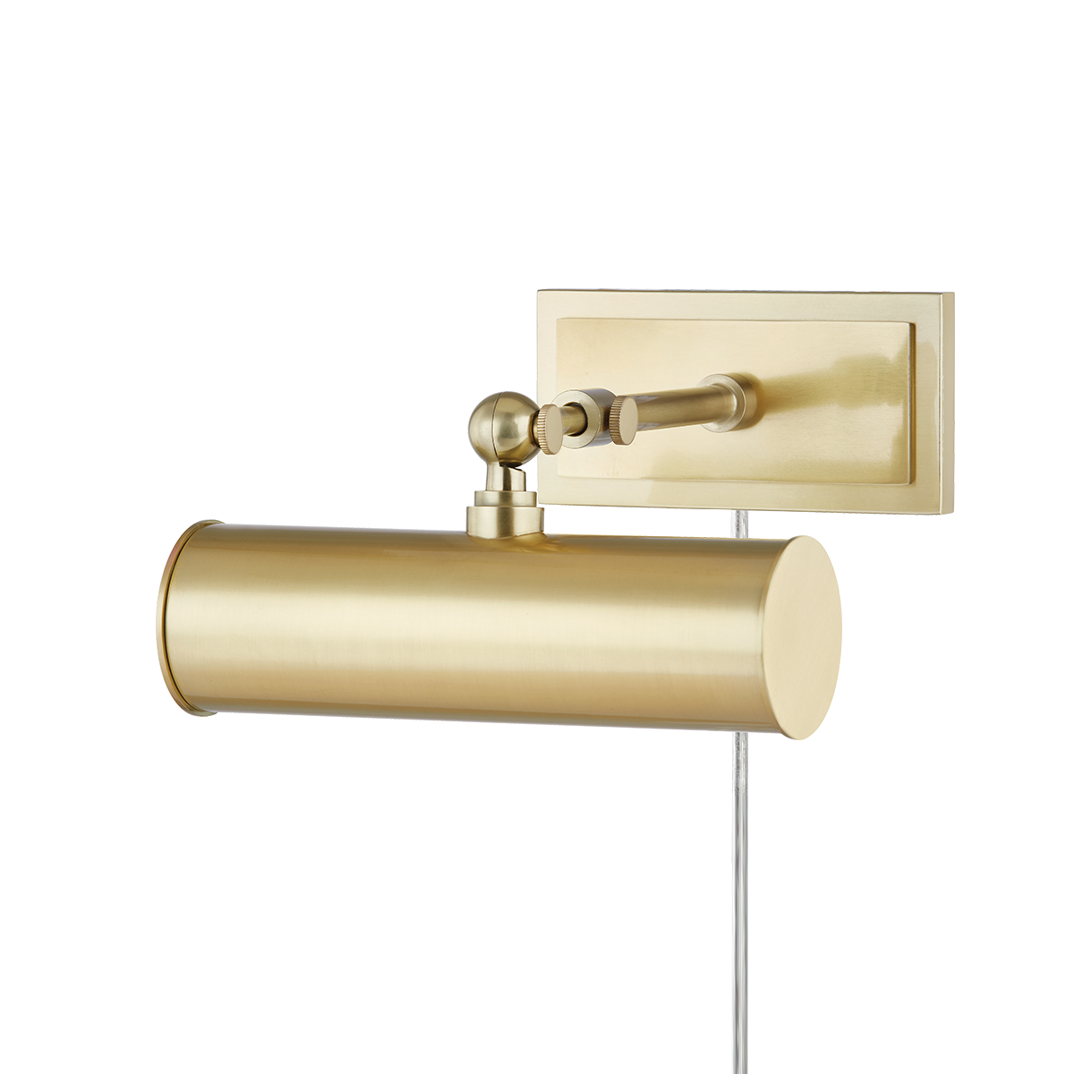 Holly 1 Light Picture Light With Plug-Mitzi-HVL-HL263201-AGB-Wall LightingAged Brass-5-France and Son