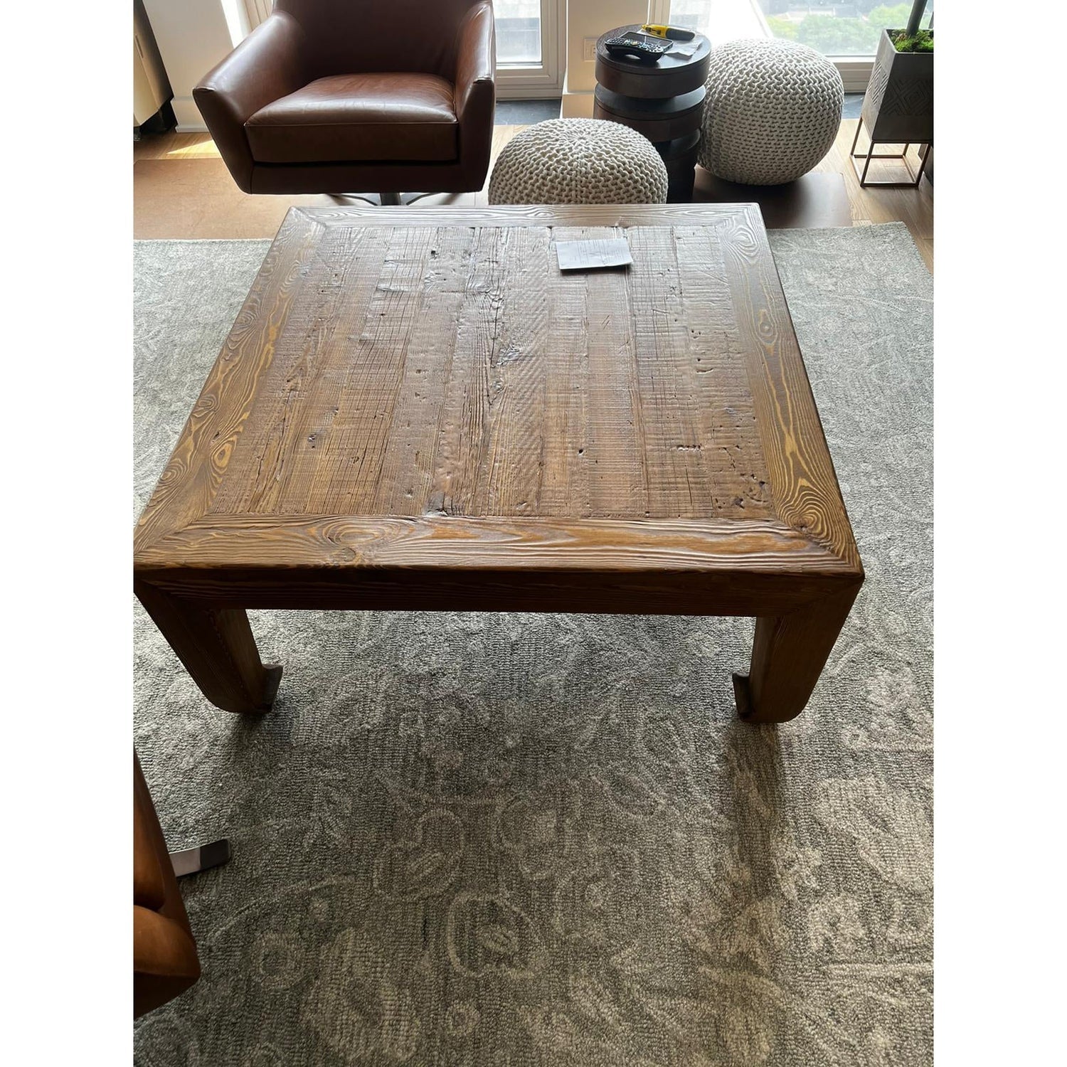 Classic Chinese Coffee Table-SARREID-SARREID-40751-Coffee TablesSmall-Tan Vintage-19-France and Son