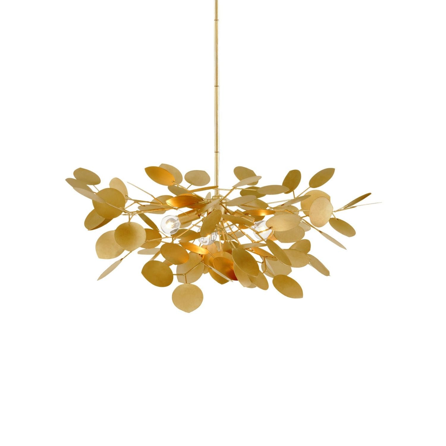 Lunaria Small Gold Chandelier
