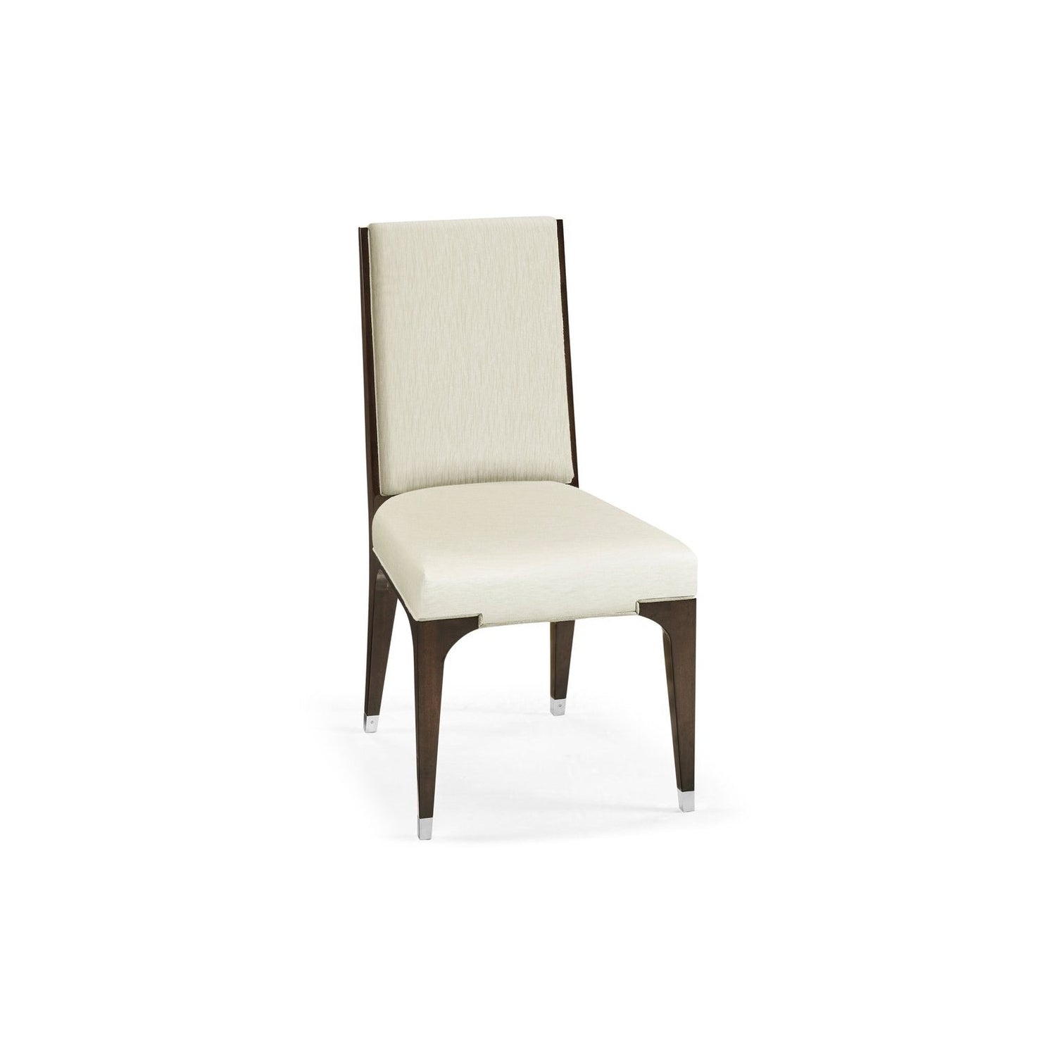 Black Eucalyptus Dining Side Chair-Jonathan Charles-JCHARLES-495647-SC-BEC-F300-Dining Chairs-1-France and Son