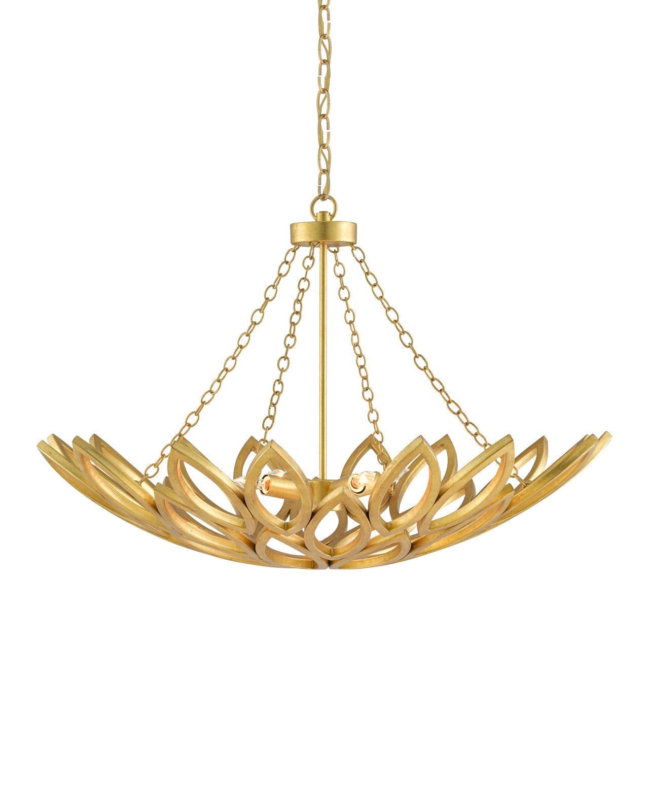 Allemande Gold Chandelier