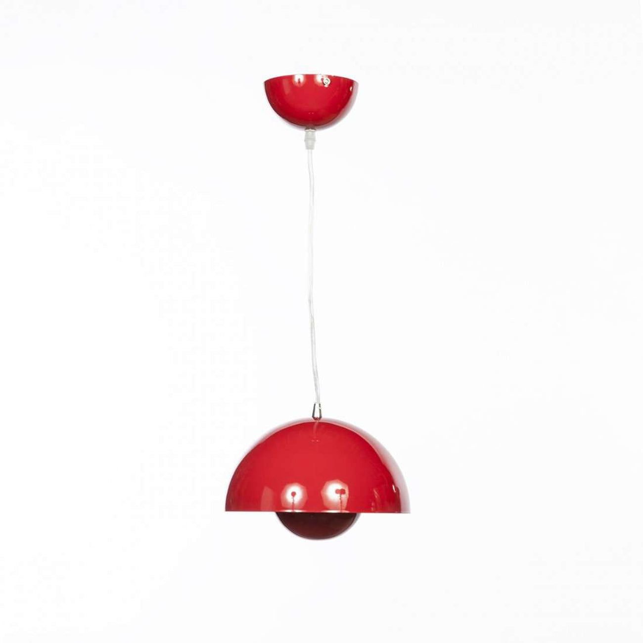 Mid Century Replica Verner Panton Flowerpot VP1 Pendant Lamp - Red