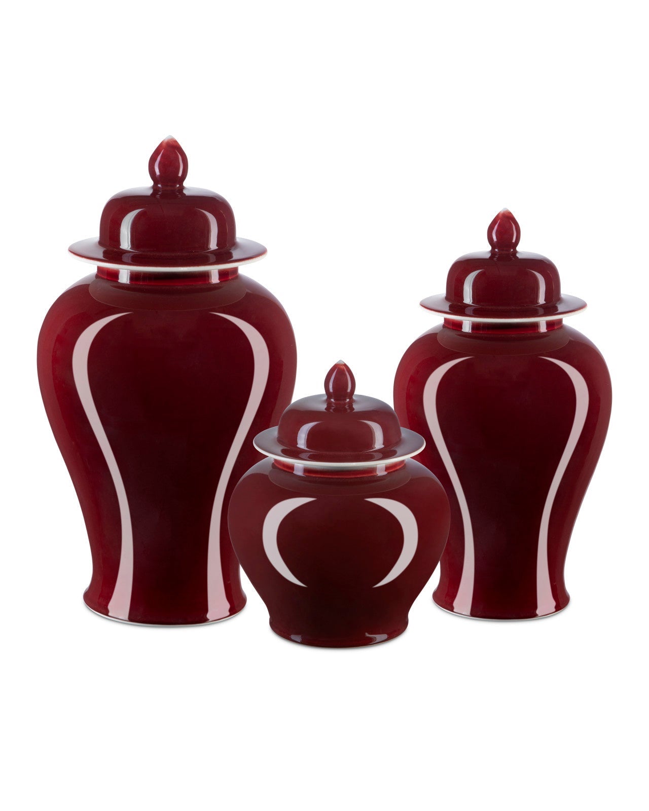 Oxblood Small Temple Jar