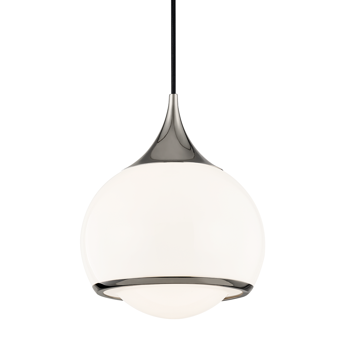 Reese 1 Light Pendant-Mitzi-HVL-H281701M-PN-PendantsPolished Nickel-Medium-6-France and Son