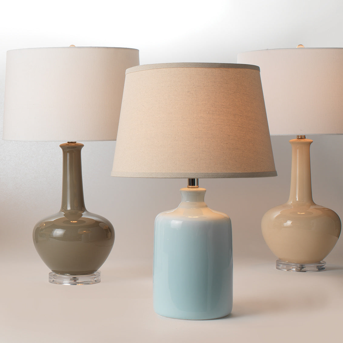 Light Blue Milk Jug Table Lamp-Jamie Young-JAMIEYO-BLJUGMM255MC-Table Lamps-2-France and Son