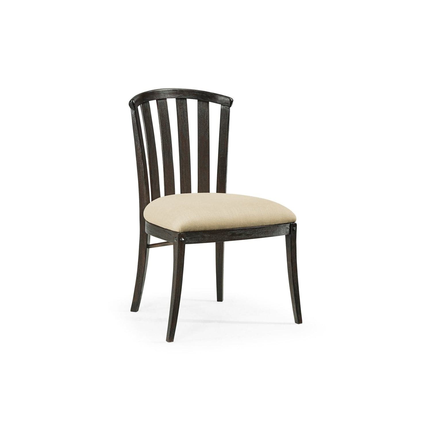 Casual Curved Back Side Chair-Jonathan Charles-JCHARLES-491047-SC-DTM-F400-Dining ChairsMedium Driftwood & Shambala-15-France and Son