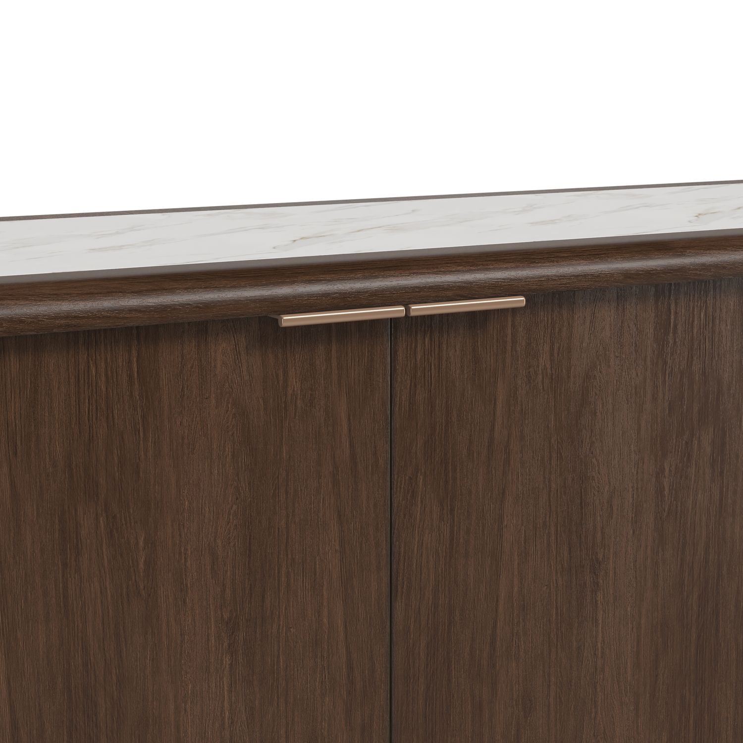 Verge Credenza — Handcrafted Walnut